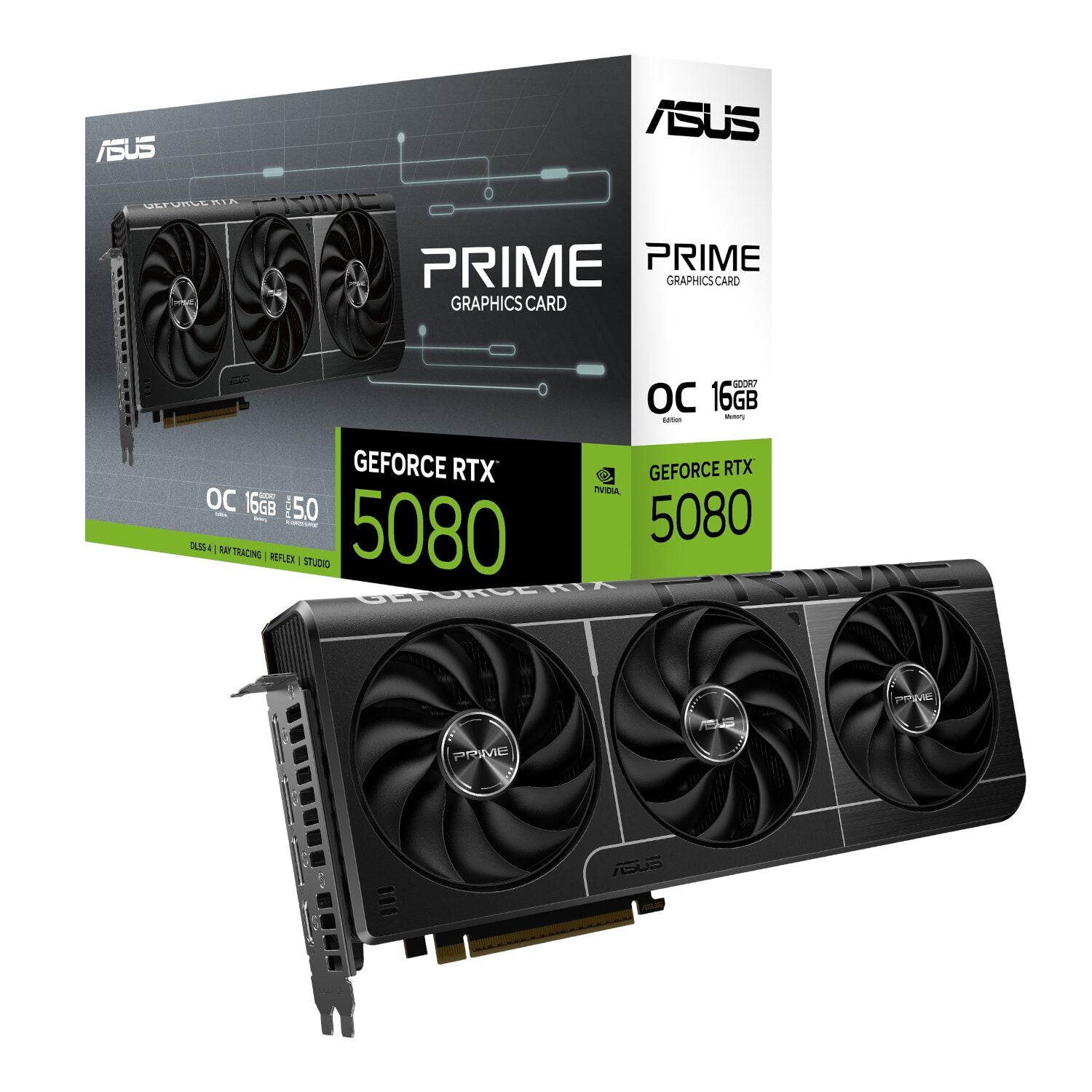 【未開封】ASUS GeForce RTX 5080 OC 16GB ASUS PRIME GeForce RTX 5080 16GB OC Edition GDDR7 Graphics Card